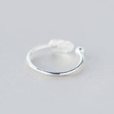 Cute Feather Personality Adjustable Ring