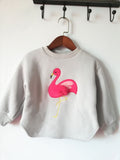 Cute Flamingo Warm O-Neck Top