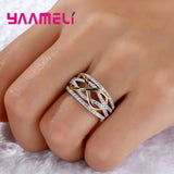 Hollow Out Infinity Love Ring