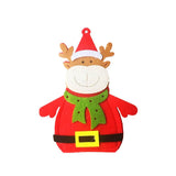 Santa Hat Reindeer Christmas Cover