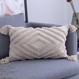 Handmade Beige Pillow Cover