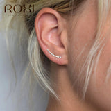 Minimalist Sterling Silver Earrings