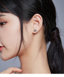 Retro Flower Stud Earrings