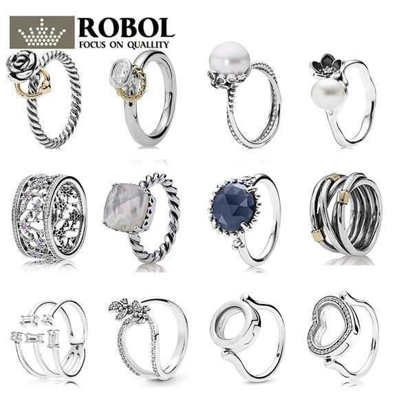 Silver Sterling Personality Rings
