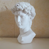 Head Portraits Bust Gypsum Statue
