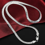 Silver Sterling Engagement Chain