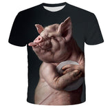 Novelty Pig Sheep Series T Shirt