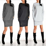 Casual Pullover Jumper Pockets Sweater