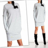 Casual Pullover Jumper Pockets Sweater