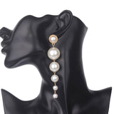 Bohemian Pearl Pendant  Earrings