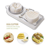 3 in 1 Egg Stainless Steel Cutter