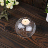 Classic Crystal Glass Candle Holder