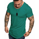 Casual O-Neck Short Sleeve T Shirt